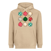 Mushroom Christmas Heavyweight Hoodie - MaliasSmallBusiness