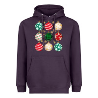 Plum Christmas Heavyweight Hoodie - MaliasSmallBusiness