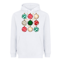 White Christmas Heavyweight Hoodie - MaliasSmallBusiness