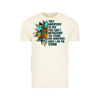Sunflower They Whispered To Her Vintage Tee | Teevron