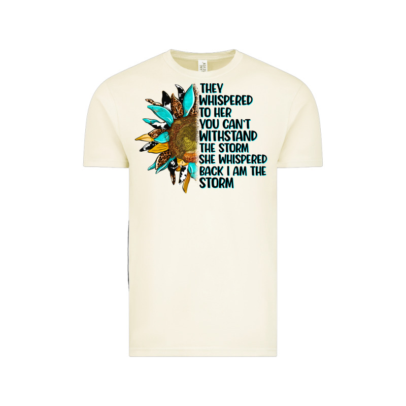 Sunflower They Whispered To Her Vintage Tee by AdoDesignShop | Teevron