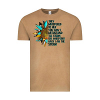 Vintage Camel sunflower they whispered to her Vintage Tee - AdoDesignShop