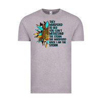 Vintage Zinc sunflower they whispered to her Vintage Tee - AdoDesignShop