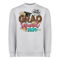 Heather Grey grad squad 2024 Heavyweight Sweatshirt - AdoDesignShop