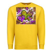 Lemon mardi gras hearts tumbler bbs Premium Sweatshirt - BundleAndBundleShop