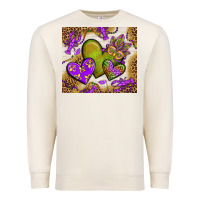 Sandshell mardi gras hearts tumbler bbs Premium Sweatshirt - BundleAndBundleShop