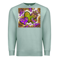 Seafoam mardi gras hearts tumbler bbs Premium Sweatshirt - BundleAndBundleShop