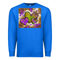 True Royal mardi gras hearts tumbler bbs Premium Sweatshirt - BundleAndBundleShop