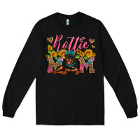 Black rottweiler mom Long Sleeve Tee - Artiststas