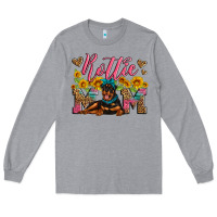 Heather Grey rottweiler mom Long Sleeve Tee - Artiststas