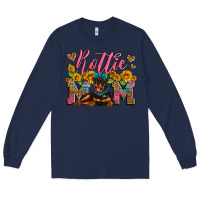 Navy rottweiler mom Long Sleeve Tee - Artiststas