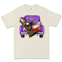 Bone Mardi Gras Truck With Farm Animals Premium Tee - RanaPortraitStore
