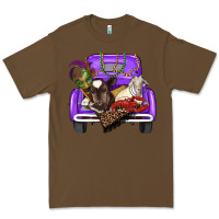 Cacao Mardi Gras Truck With Farm Animals Premium Tee - RanaPortraitStore