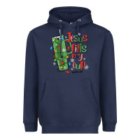 Navy jesus fills my cup psalm 25 5 Heavyweight Hoodie - MaliasSmallBusiness