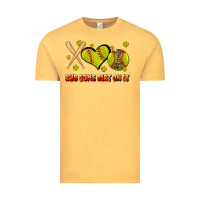 Vintage Mustard rub some dirt on it softball Vintage Tee - JahusDesignShop