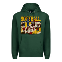 Sports Green American Softball Dad Premium Hoodie - Bettercallsaul