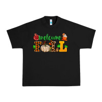 Black welcome fall Urban Heavy Tee - AdoDesignShop