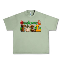 Oil Green welcome fall Urban Heavy Tee - AdoDesignShop