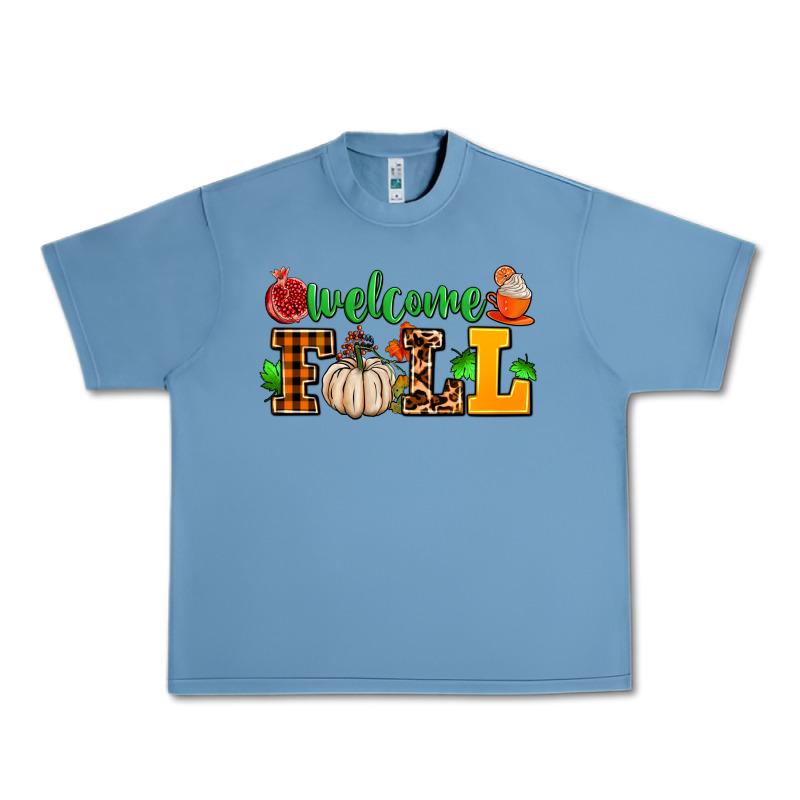 Welcome Fall Urban Heavy Tee by AdoDesignShop | Teevron