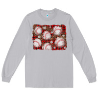 Moon Dust baseball christmas background Long Sleeve Tee - AdoDesignShop