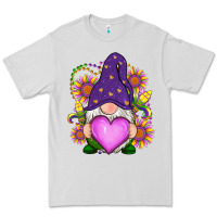 Dove Grey Mardi Gras gnome Premium Tee - RanaPortraitStore