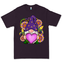 Plum Mardi Gras gnome Premium Tee - RanaPortraitStore