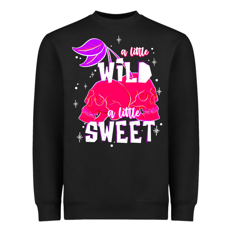 A Little Wild A Little Sweet Heavyweight Sweatshirt by JahusDesignShop | Teevron