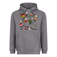Storm Merry Christmas Heavyweight Hoodie - MaliasSmallBusiness