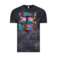 Cloud Black school's out for summer teacherlife Vintage Tee - AdoDesignShop