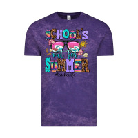 Cloud Purple school's out for summer teacherlife Vintage Tee - AdoDesignShop