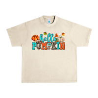 Sandshell hello pumpkin Urban Heavy Tee - AdoDesignShop