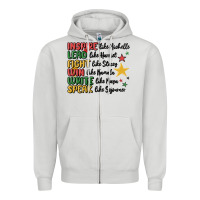 Dove Grey black history malia Zipper Hoodie - MaliasSmallBusiness