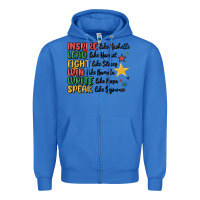 True Royal black history malia Zipper Hoodie - MaliasSmallBusiness