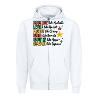 White black history malia Zipper Hoodie - MaliasSmallBusiness