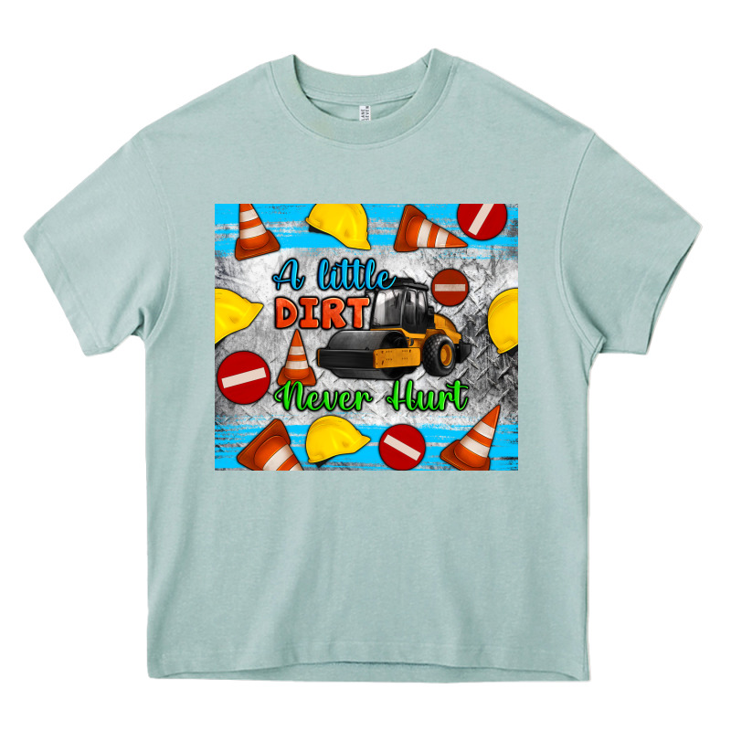 A Little Dirt Never Hurt Steam Roller Tumbler Heavy Core Tee by Artiststas | Teevron