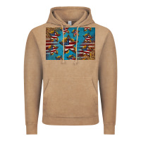 4th Of July Stars Skinny Metal Can Holder Vintage Hoodie | Teevron