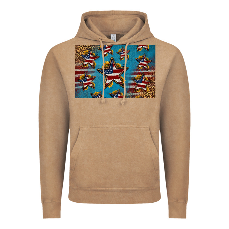 4th Of July Stars Skinny Metal Can Holder Vintage Hoodie by HRA Design Shop | Teevron