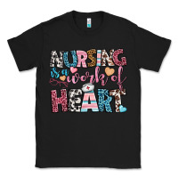 Black nursing is a work of heart Classic Tee - BundleAndBundleShop