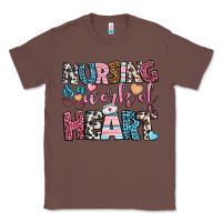 Chestnut nursing is a work of heart Classic Tee - BundleAndBundleShop