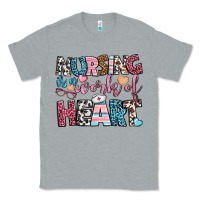 Heather Grey nursing is a work of heart Classic Tee - BundleAndBundleShop