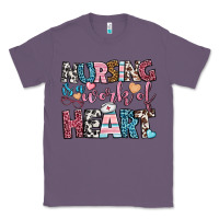 Lavender nursing is a work of heart Classic Tee - BundleAndBundleShop