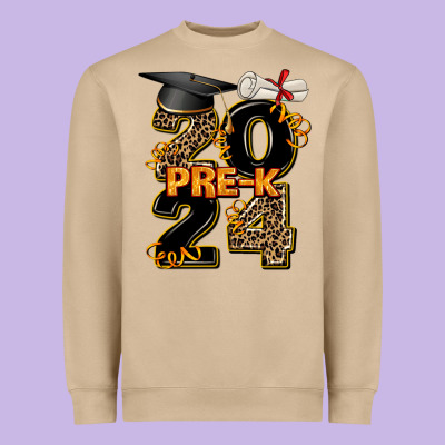 2024 Pre K Graduation Heavyweight Sweatshirt Designed By Adodesignshop