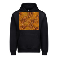 Black glitter cowhide Urban Hoodie - TumblerDesignByShophia