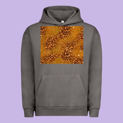 Glitter Cowhide Urban Hoodie Designed By Tumblerdesignbyshophia