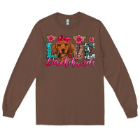 Chestnut love dachshunds Long Sleeve Tee - Artiststas