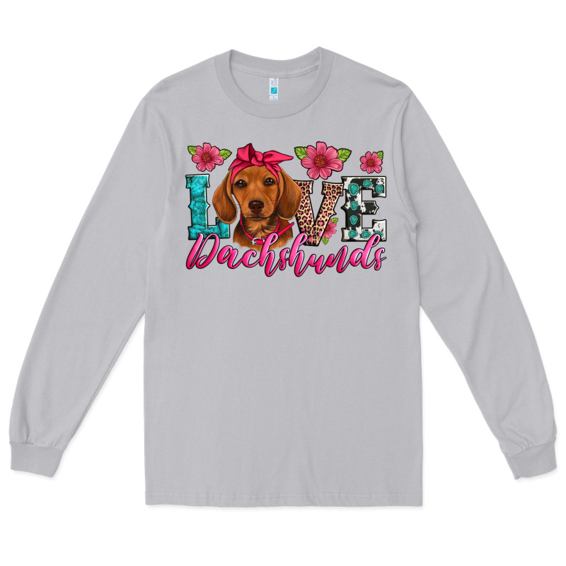 Love Dachshunds Long Sleeve Tee by Artiststas | Teevron