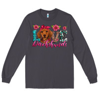 Smoke love dachshunds Long Sleeve Tee - Artiststas