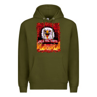 Army Green Eagle Fang Karate Premium Hoodie - Bettercallsaul