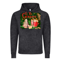 Vintage Black tis the season Vintage Hoodie - FaDigitalArtStudio