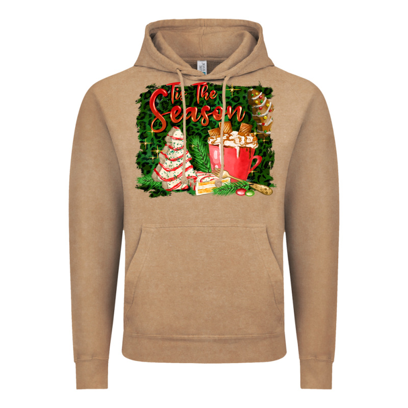 Tis The Season Vintage Hoodie by FaDigitalArtStudio | Teevron